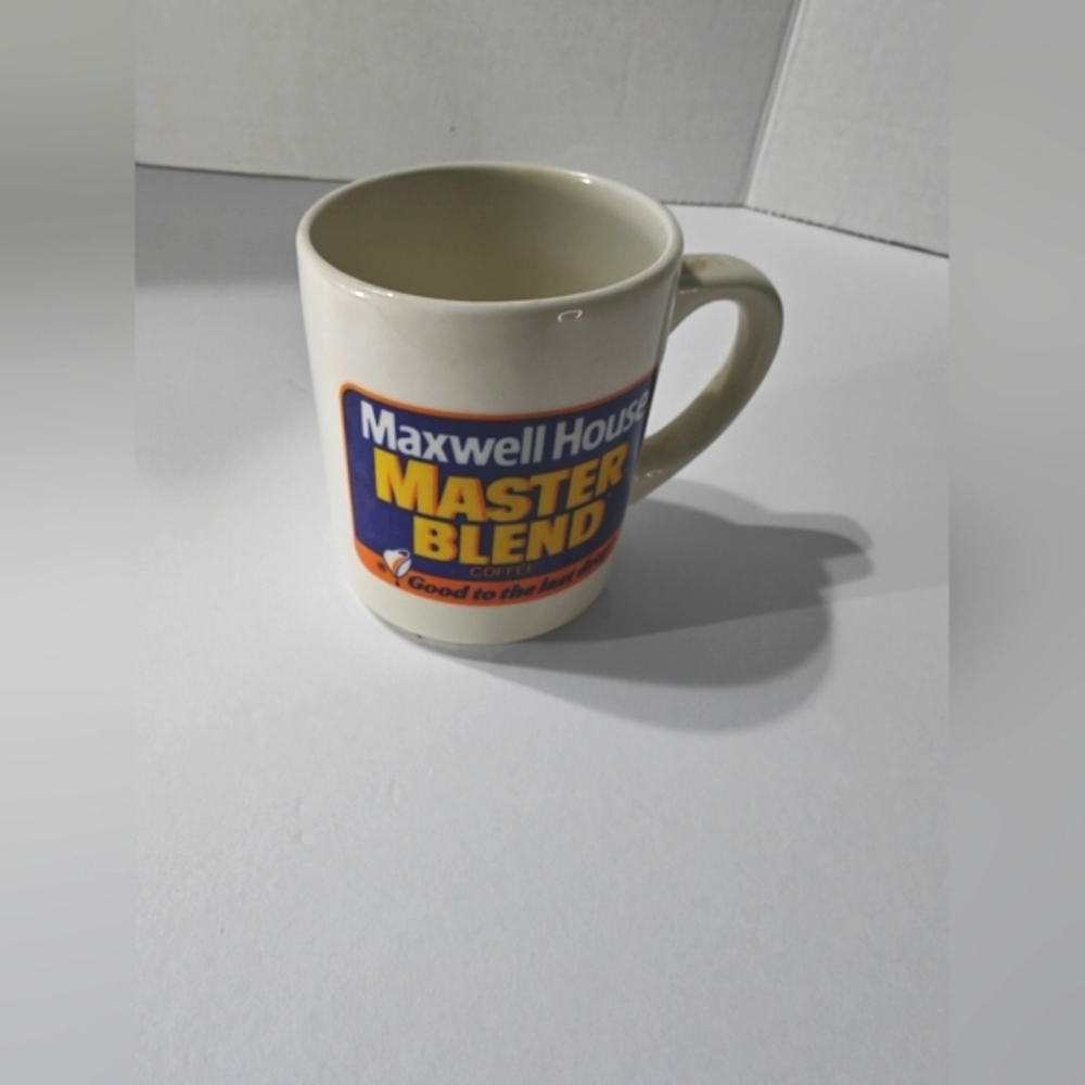 Vintage Maxwell House Master Blend Good To The Last Drop Coffee Cup Mug